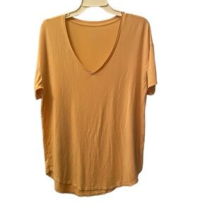 American Eagle oversized yellow t-shirt size S